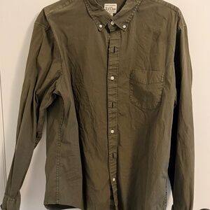 J.Crew Slim Untucked stretch Secret Wash shirt
